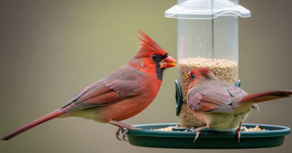 attract northern cardinals
